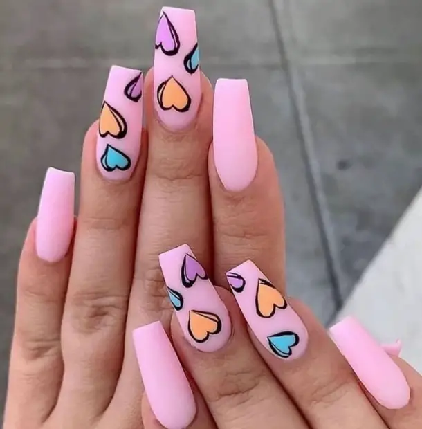 30 Adorable Valentine’s Day Nails That You Will Love