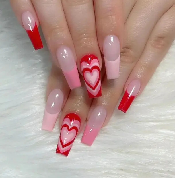 30 Adorable Valentine’s Day Nails That You Will Love