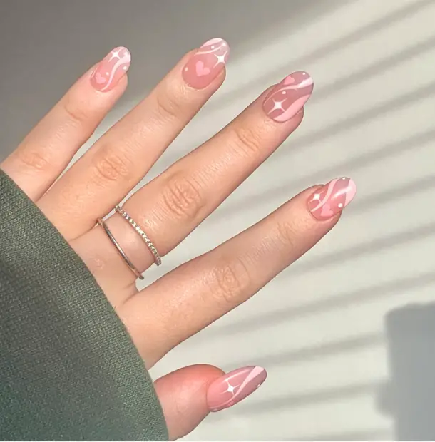 30 Adorable Valentine’s Day Nails That You Will Love